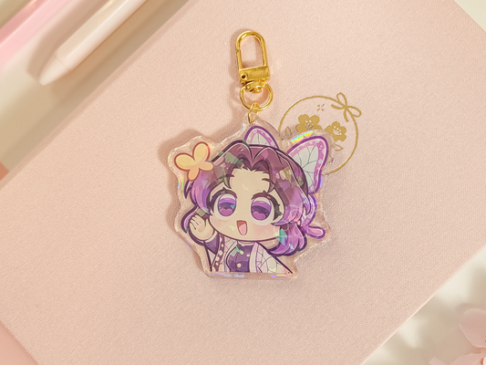 DS Shino Is This Butterfly 2.5" Acrylic Keychain Charm