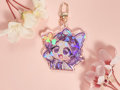 DS Shinobu Is This Butterfly 2.5" Acrylic Keychain Charm