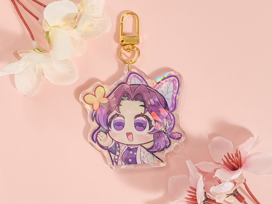 DS Shino Is This Butterfly 2.5" Acrylic Keychain Charm