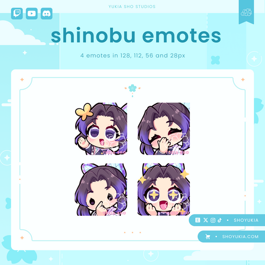 Genshin Impact Ayaka Emotes para Twitch/Discord