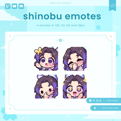 DS Shino Emotes
