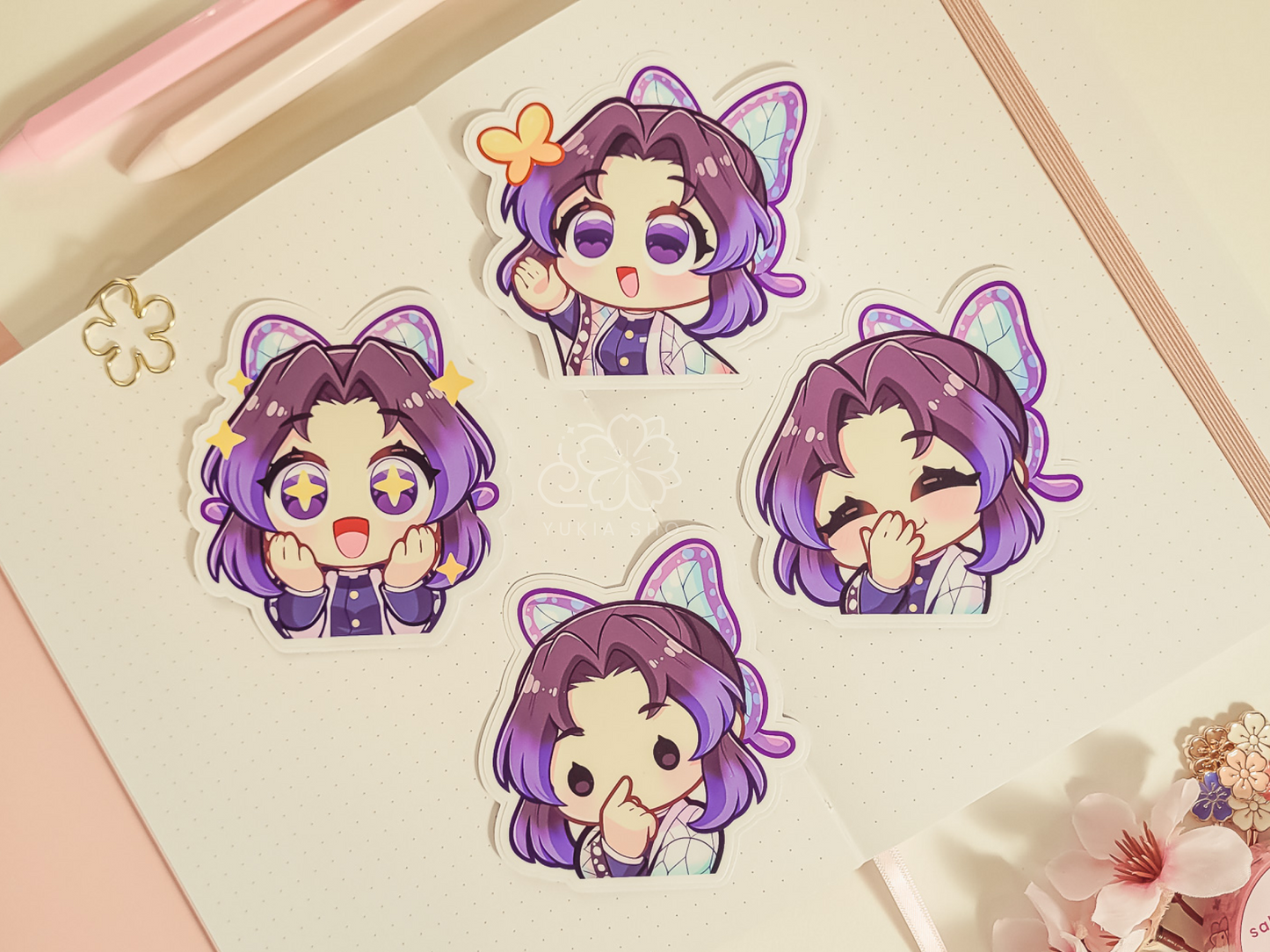 DS Shino 3" Vinyl Stickers