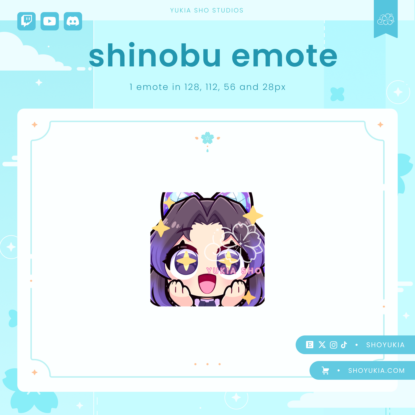 Genshin Impact Ayaka Emotes pour Twitch/Discord