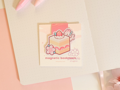 Shiro Cake Magnetic Bookmark