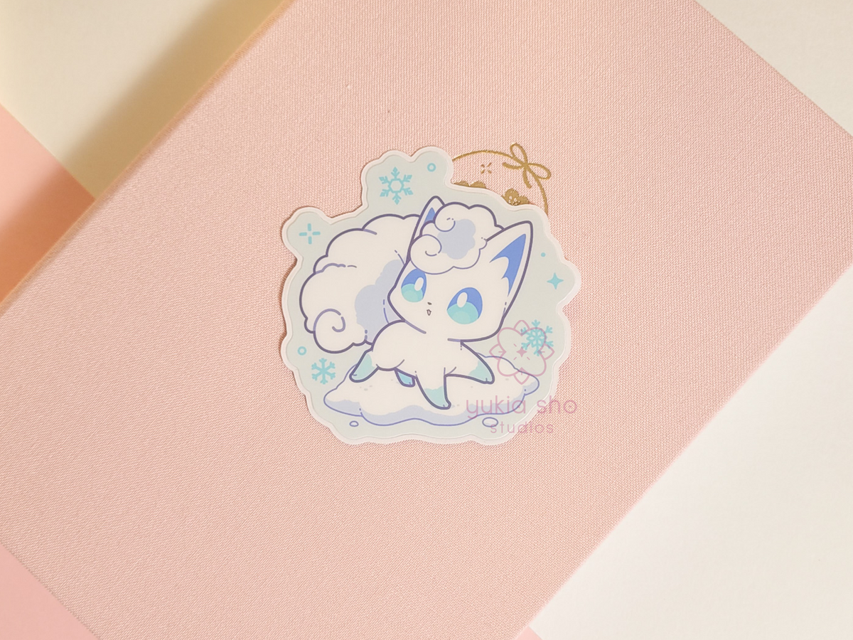 PKMN Snowy Mountains Vinyl Sticker
