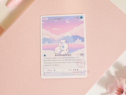 PKMN Snowy Mountains Filler Binder Card