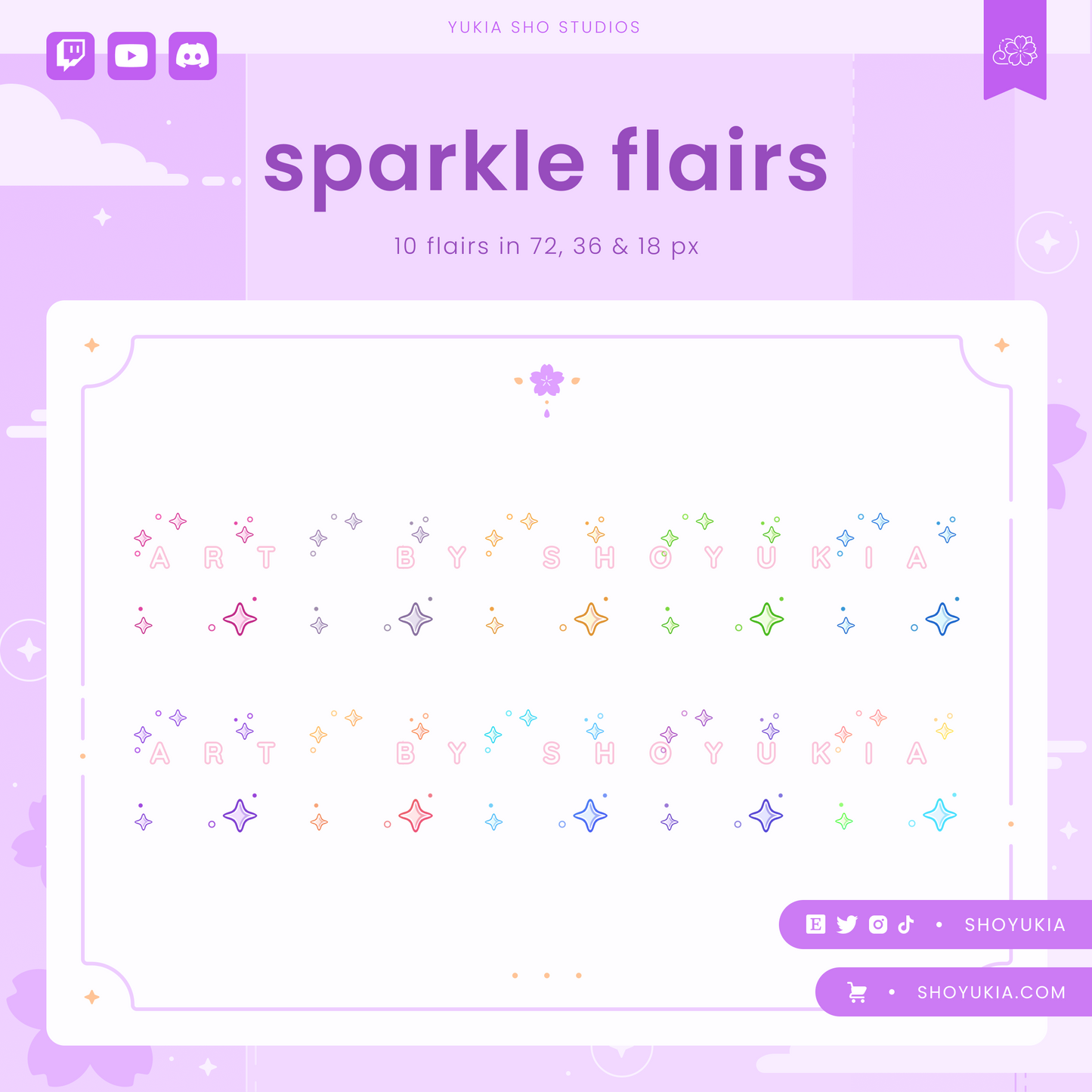 Sparkle (Subtle) Twitch Badge Flair