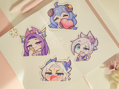 LoL Spirit Blossom (Set 2) 3" Vinyl Stickers
