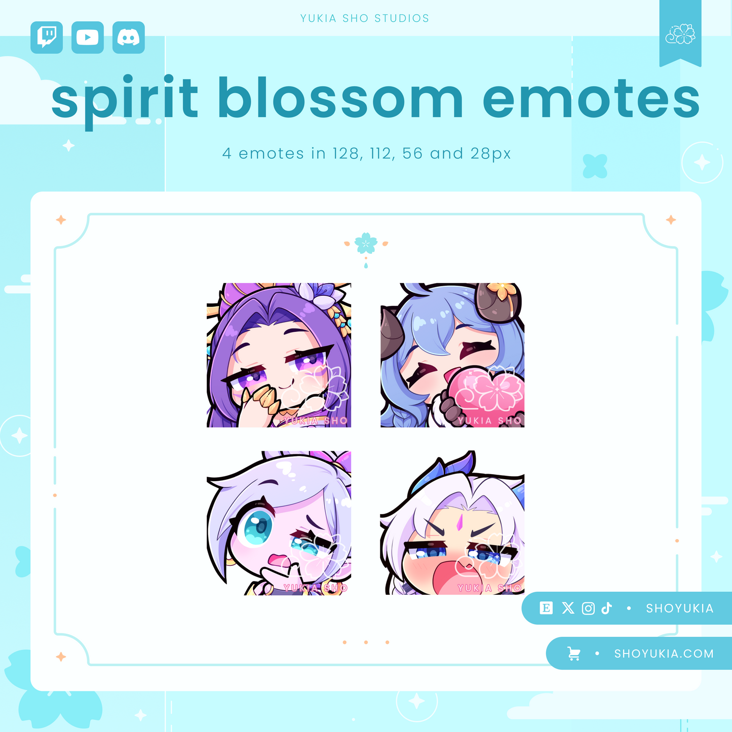 LoL Spirit Blossom Emotes (Set 2)