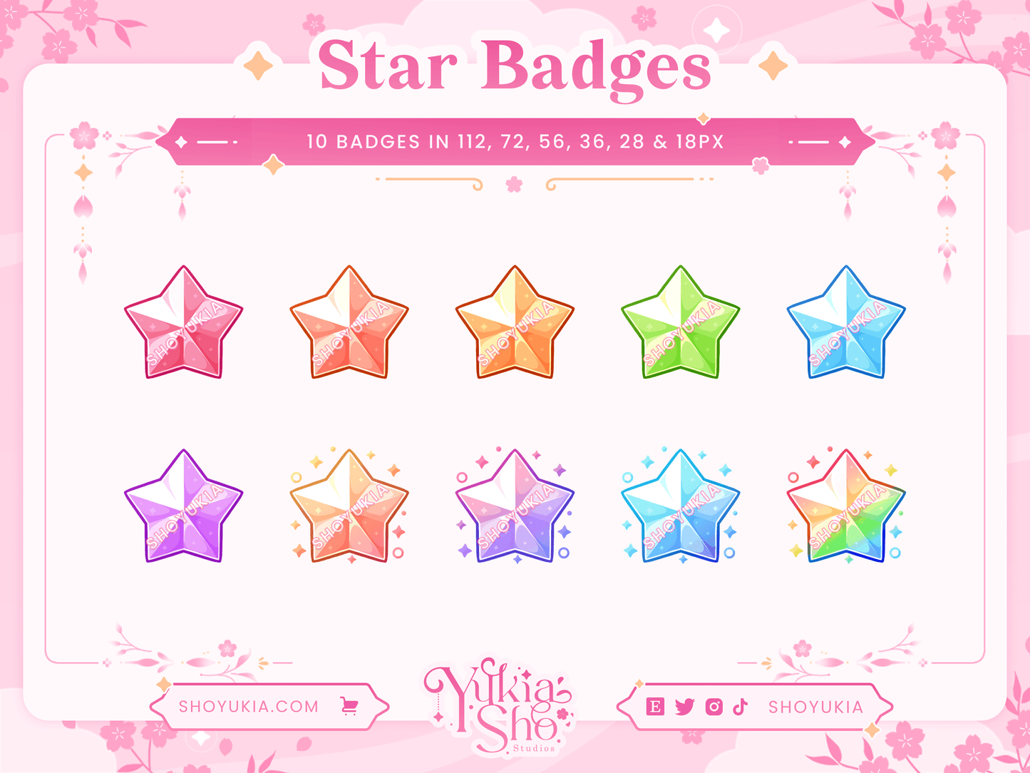 Star Sub Badges