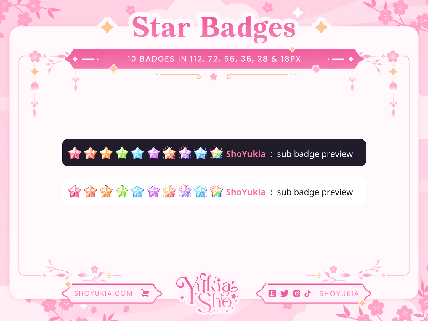 Star Sub Badges