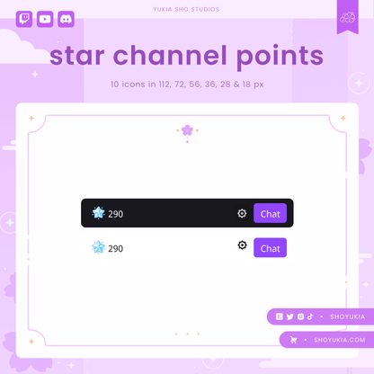 Star Channel Points