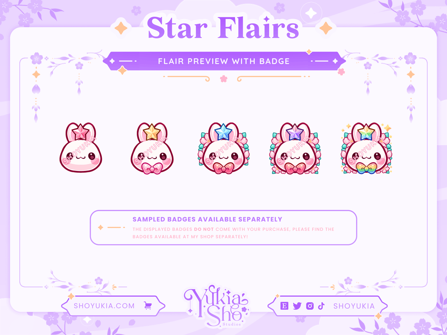 Star Twitch Badge Flair