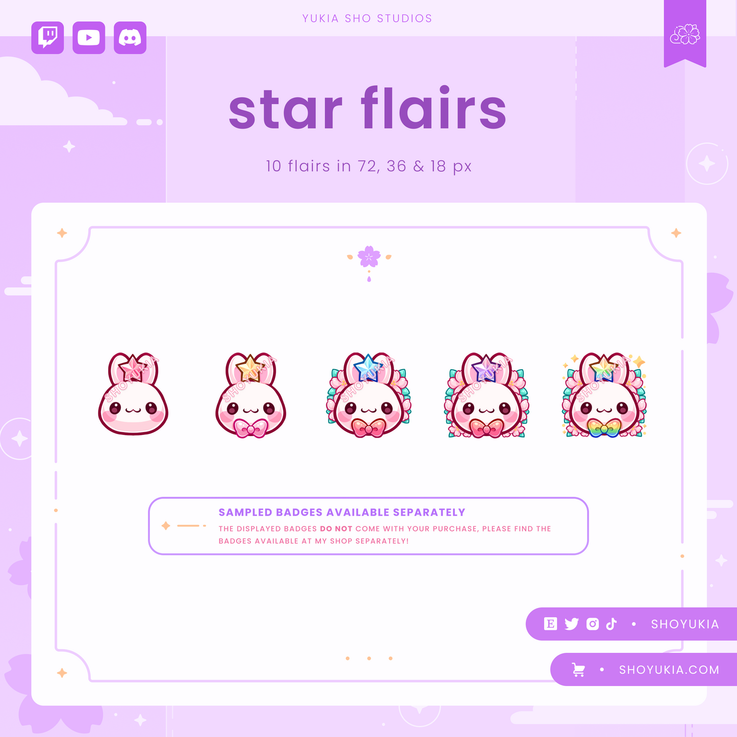 Star Twitch Badge Flair