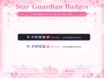 League of Legends Star Guardian (Set 4) Sub Badges