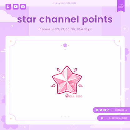 Star Channel Points