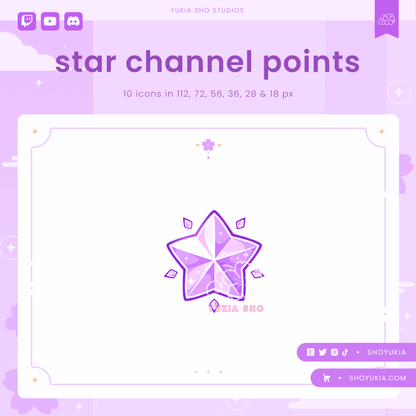 Star Channel Points