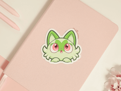 PKMN Gen 9 Starter 3" Vinyl Stickers - Yukia Sho Studios Ltd.