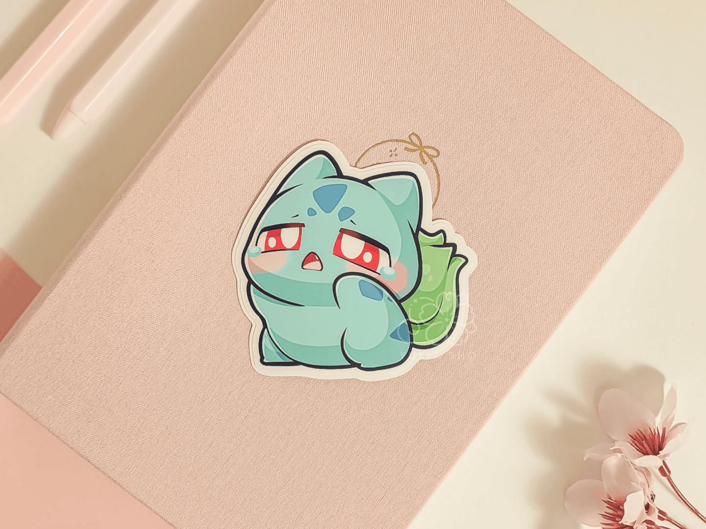 PKMN Gen 1 Starter 3" Vinyl Stickers