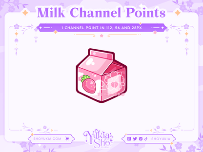 Milk Carton Channel Points