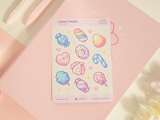 Sweet Treats Mini Sticker Sheet