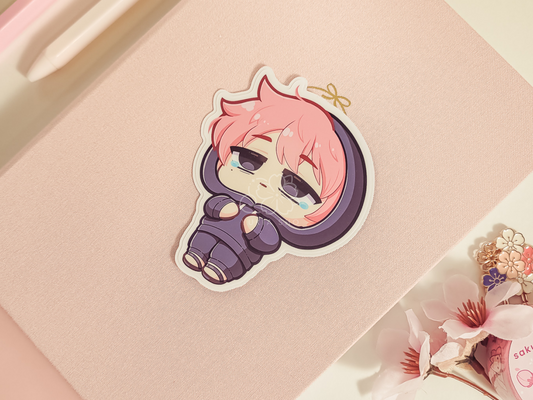 Tam Gloomy Ded 3" Vinyl Sticker