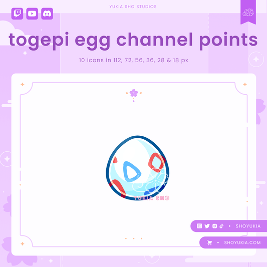 PKMN Togepi Egg Channel Points