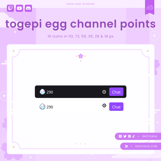 PKMN Togepi Egg Channel Points