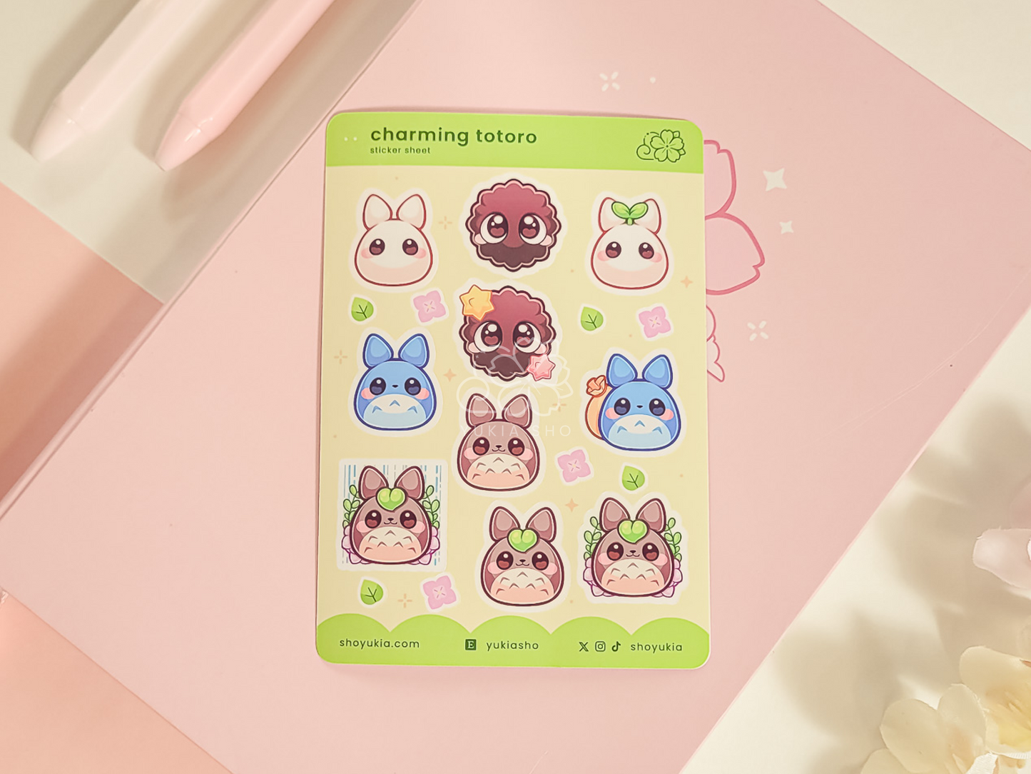 Charming Forest Spirit Mini Sticker Sheet