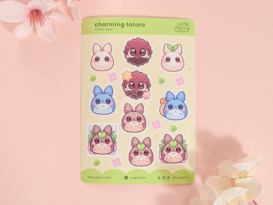 Charming Forest Spirit Mini Sticker Sheet