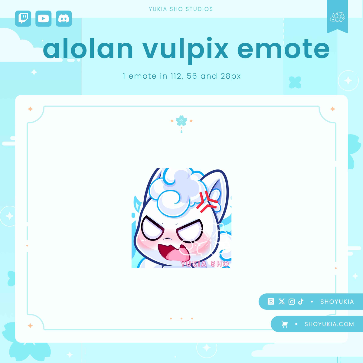 Premade Twitch, YouTube & Discord Emotes | High-Quality Emote Pack ...