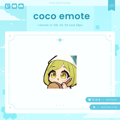 Genshin Impact Ayaka Emotes for Twitch/Discord