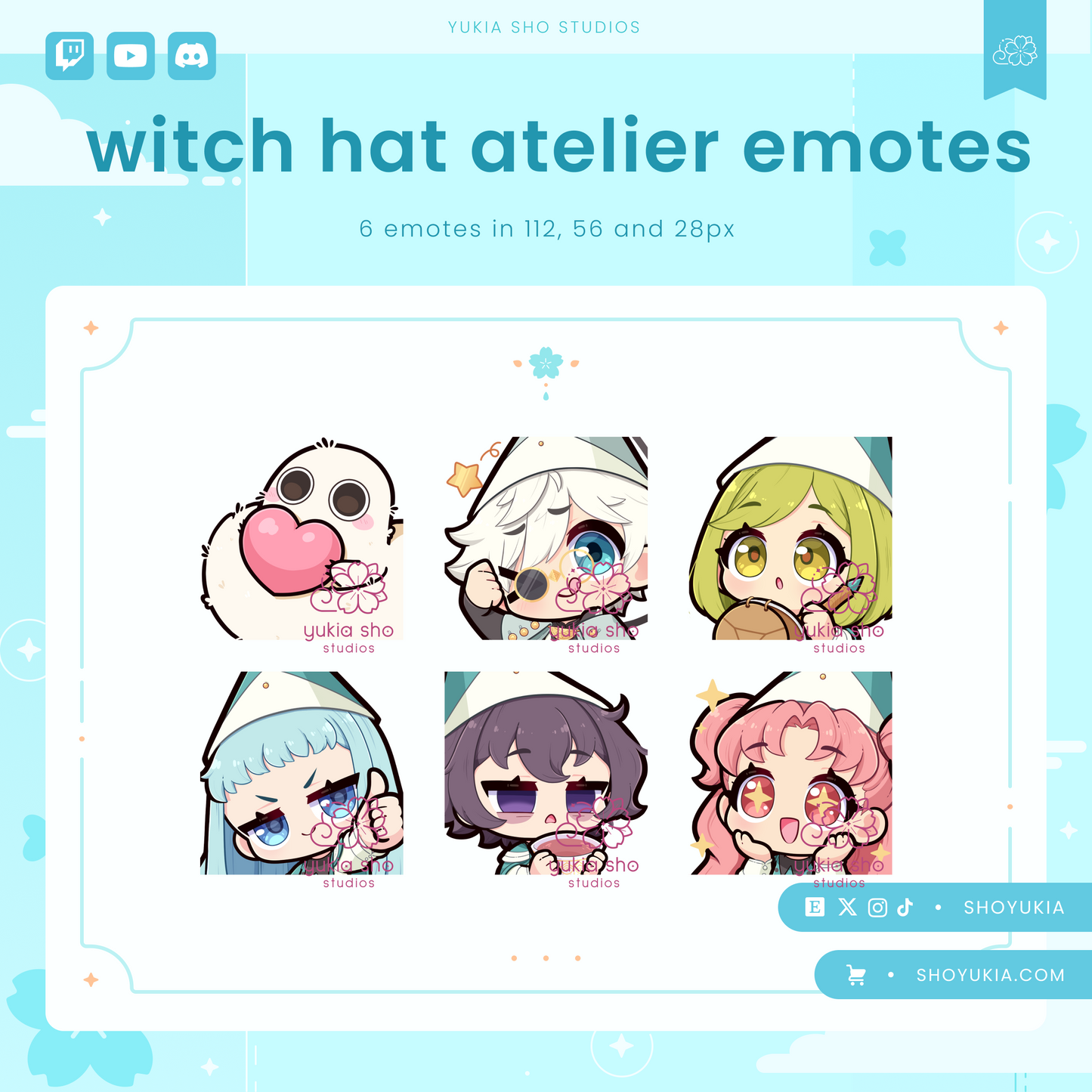 Genshin Impact Ayaka Emotes for Twitch/Discord