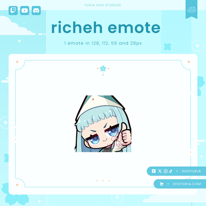 Genshin Impact Ayaka Emotes for Twitch/Discord
