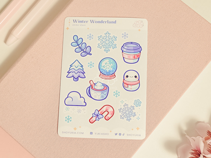 Winter Wonderland Mini Sticker Sheet