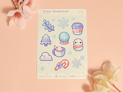 Winter Wonderland Mini Sticker Sheet