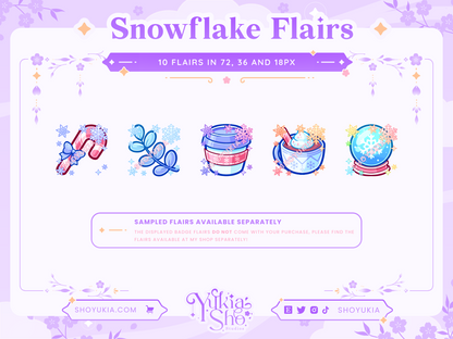 Winter Wonderland Sub Badges