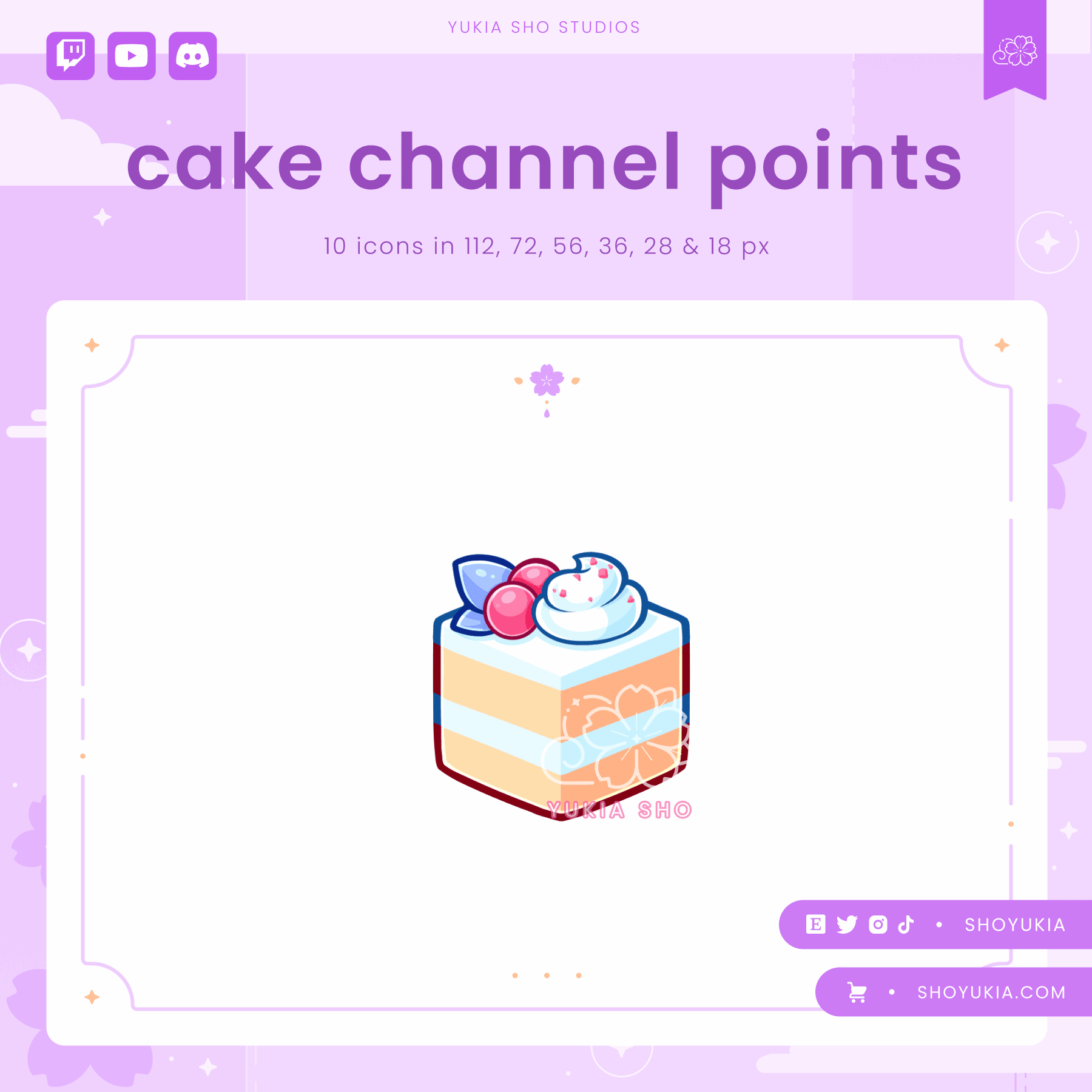 Winter Cake Channel Points