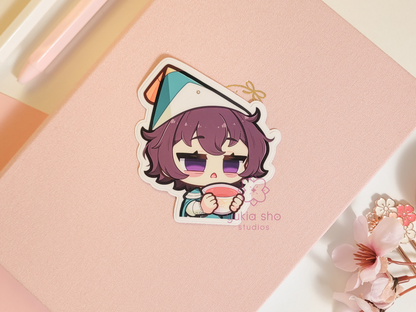 Witch Hat Vinyl Stickers