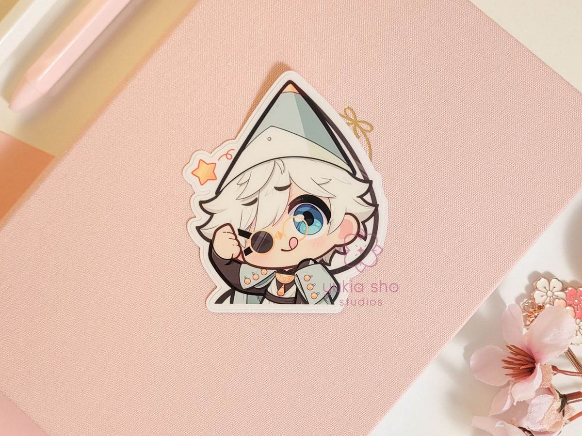 Witch Hat Vinyl Stickers