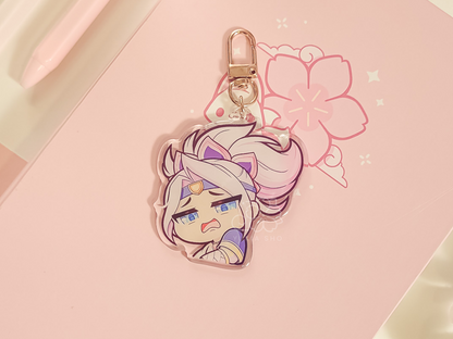 LoL Spirit Blossom Yasuo  2.5" Acrylic Keychain Charm
