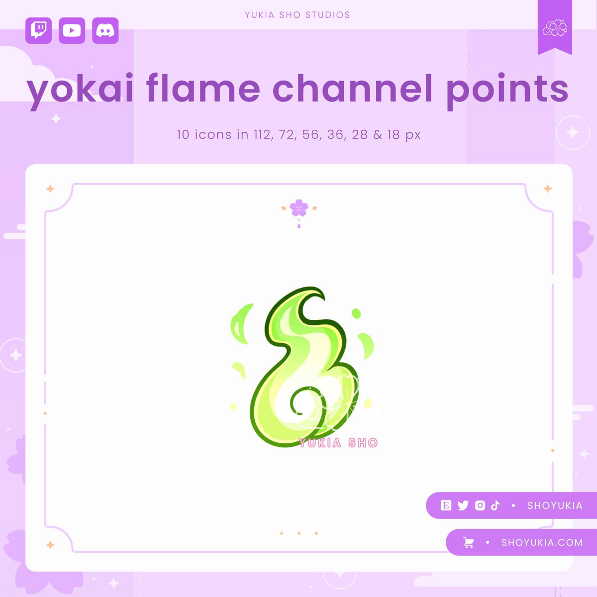Twitch Channel Points Icons – Unique Designs for Streamers – Yukia Sho ...