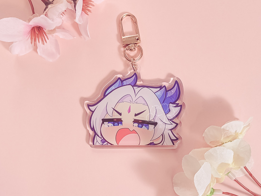 LoL Spirit Blossom Yone 2.5" Acrylic Keychain Charm