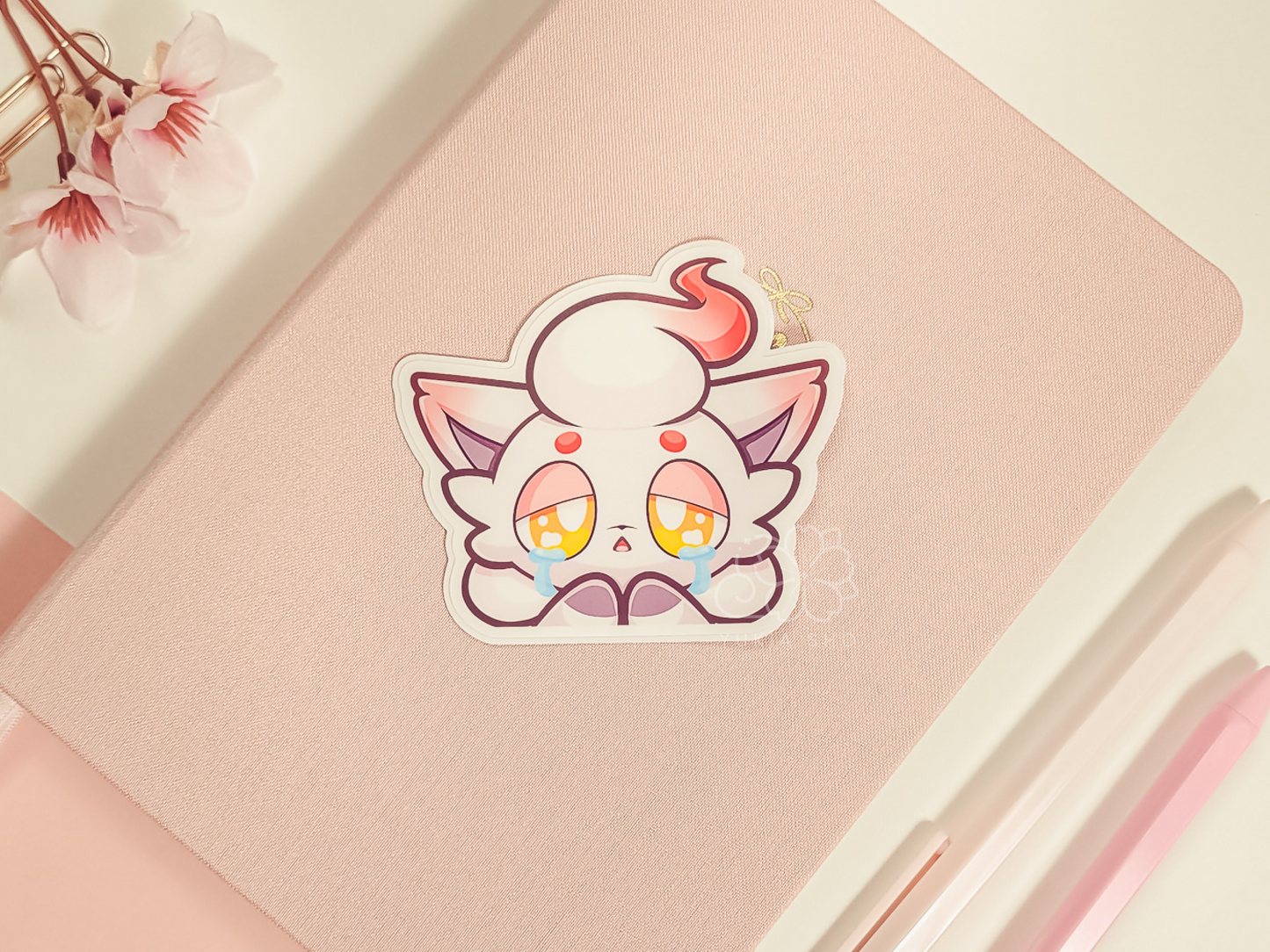 PKMN Hisuian Zoru Starter 3" Vinyl Stickers