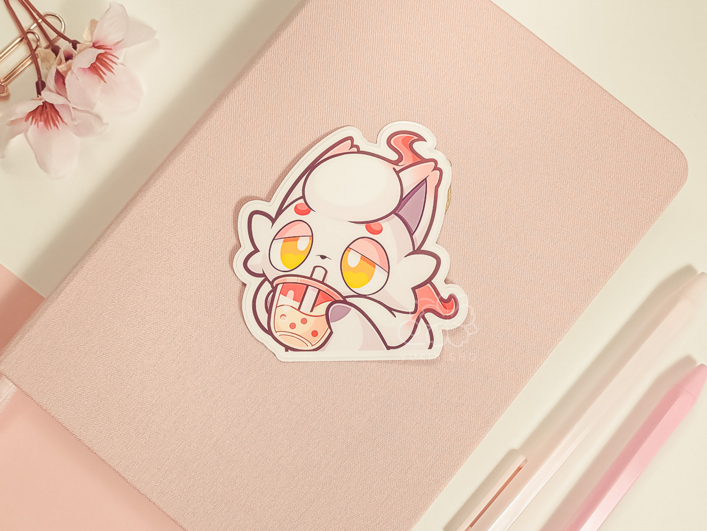 PKMN Hisuian Zoru Starter 3" Vinyl Stickers