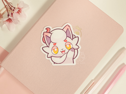 PKMN Hisuian Zoru Starter 3" Vinyl Stickers