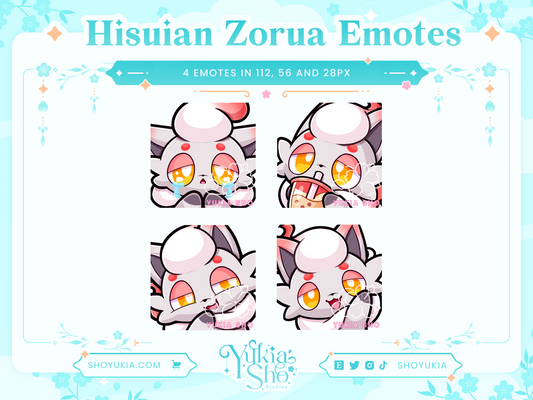 PKMN Hisuian Zoru Emotes