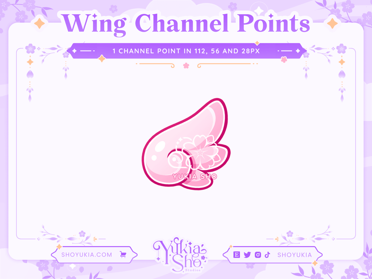 Angel Wing Channel Points - Yukia Sho Studios