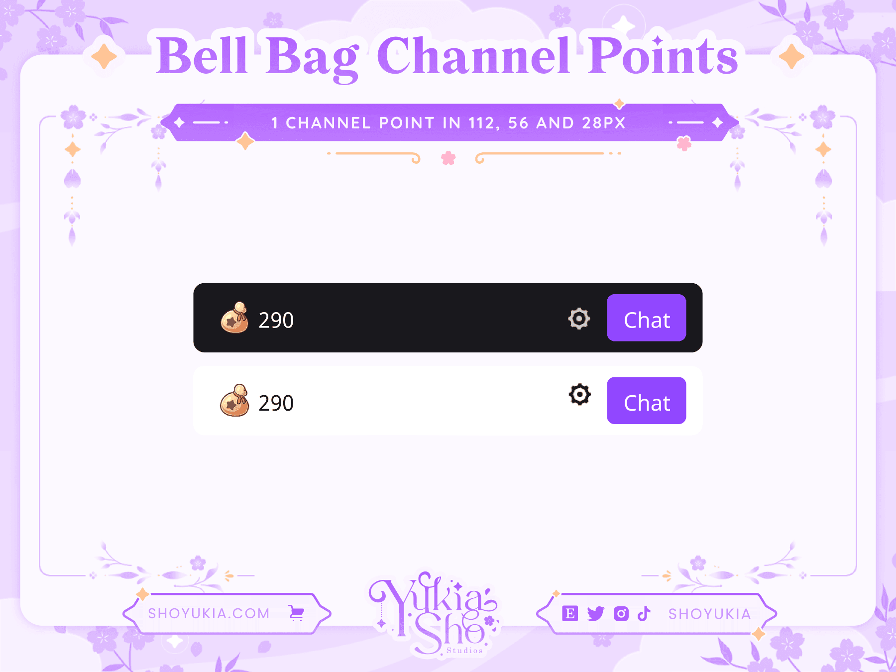 Animal Crossing Bell Bag Channel Points - Yukia Sho Studios Ltd.