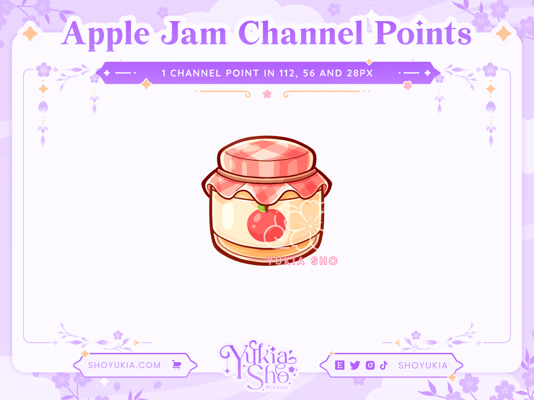 Twitch Channel Points Icons – Unique Designs for Streamers – Yukia Sho ...